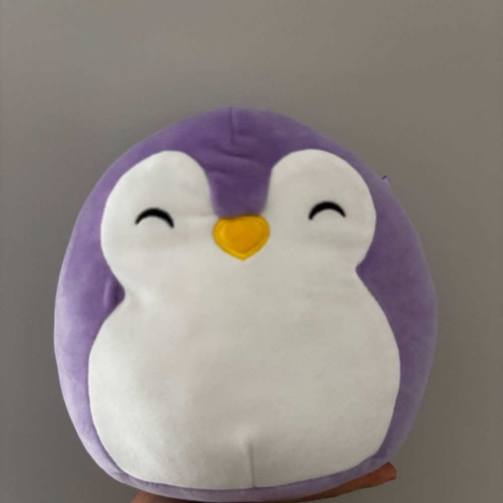 purple penguin squishmallow 6in